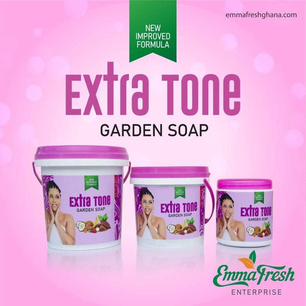 Extra Tone Garden Soap - Pink